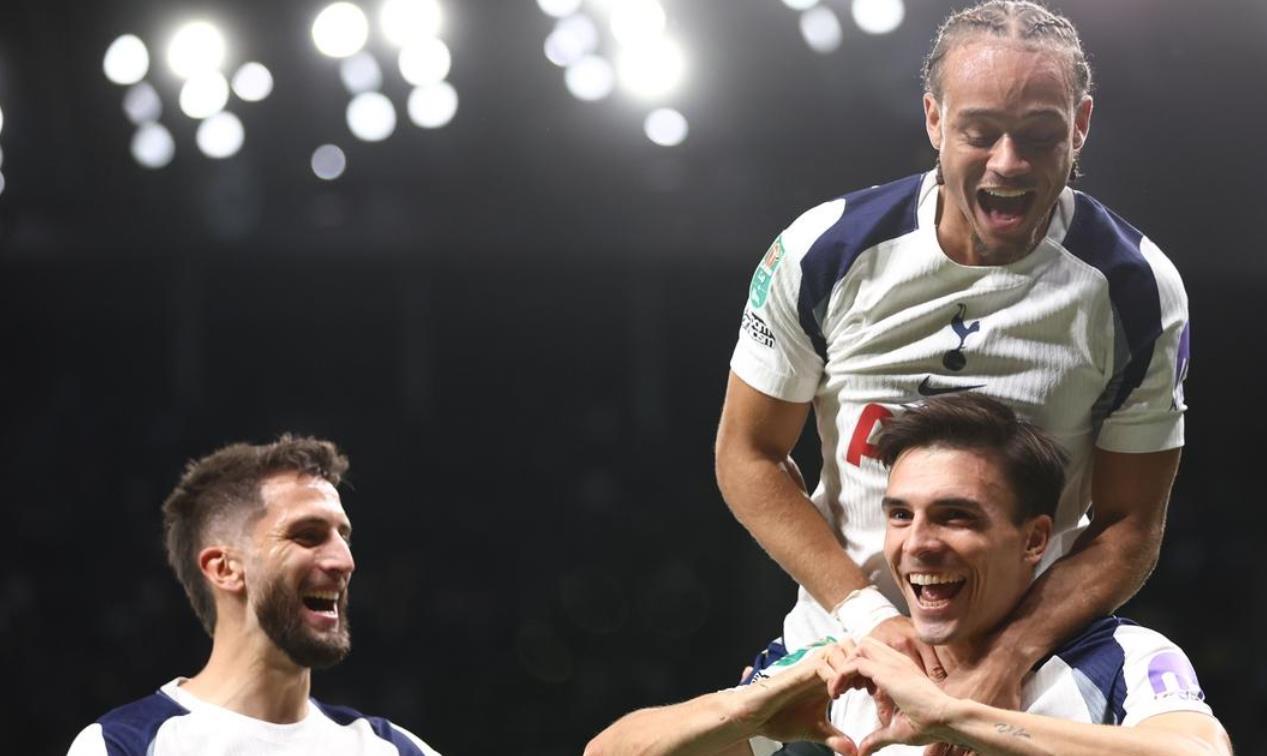 丹索和斯彭, 热刺就进球